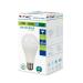 Lampadina con attacco E27 A65, potenza 17W a 230V bianco naturale 200 gradi.