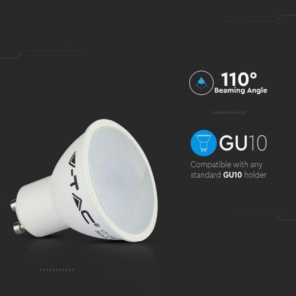 LAMPADINA LED GU10 5W FARETTO SPOTLIGHT 110° (LUCE NATURALE)