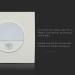 SEGNAPASSO LED 3W BIANCO NATURALE QUADRATO CON SENSORE