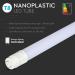 SMD TUBO LED NANO PLASTIC T8 G13 18W LAMPADINA 120CM (LUCE NATURALE)
