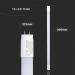 TUBO LED NANO PLASTIC T8 G13 10W CHIP SAMSUNG LAMPADINA 60CM (LUCE FREDDA)