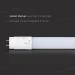 TUBO LED NANO PLASTIC T8 G13 10W CHIP SAMSUNG LAMPADINA 60CM (LUCE FREDDA)