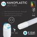 TUBO LED NANO PLASTIC T8 G13 10W CHIP SAMSUNG LAMPADINA 60CM (LUCE FREDDA)